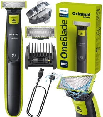 GOLARKA PHILIPS ONE BLADE DO ZAROSTU DWUSTRONNA TRYMER DO GOLENIA ONEBLADE