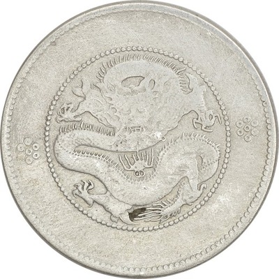 16.CHINY, YUNNAN, 50 CENTÓW 1911