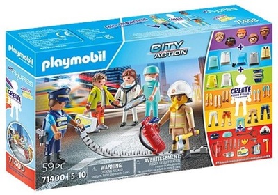 Playmobil 71400 - My Figures: Służby ratownicze - KRK