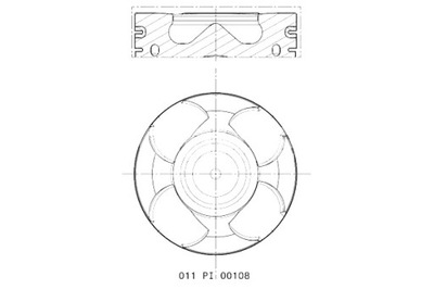 MAHLE STŪMOKLIS 83 ALFA ROMEO 159 BRERA GIULIETTA SPIDER FIAT BRAVO II 