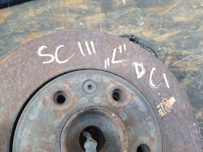 Ступица поворотный кулак renault scenic iii левая dci фото №1