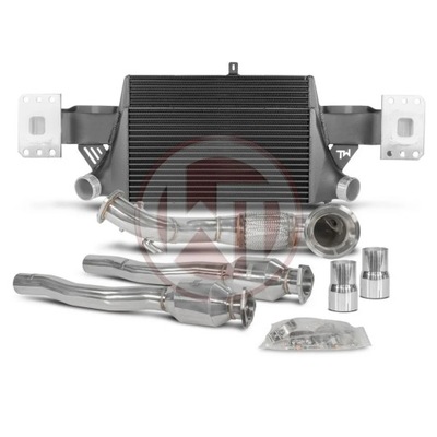 WAGNER TUNEADO JUEGO INTERCOOLER X DONWPIPE CON CATALIZADOR EVO3 AUDI TTRS 8J 2.5TFSI  