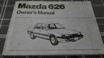 MAZDA 626 MANUAL MANTENIMIENTO LIBRO 1983 POLSKA  