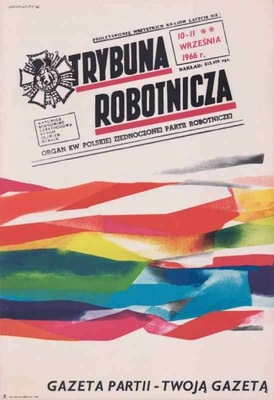 Mosiński Trybuna Robotnicza. Gazeta partii 1966 A1