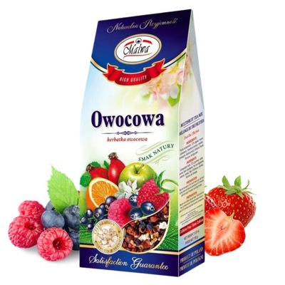 HERBATA OWOCOWA SYPANA NAPAR OWOCOWY MALWA 100g