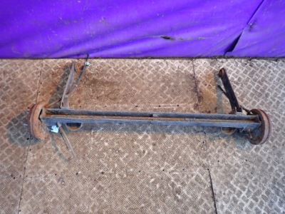 Hyundai atos 97-03 prime ось задняя балка задний  подвеска фото №1