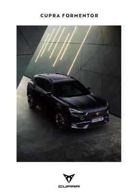 CUPRA FORMENTOR PROSPEKT MODELO 2021 WEGRY RZADKI  