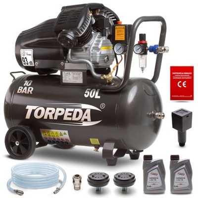 COMPRESSOR OIL COMPRESSOR 50L GIFT SET 8W1  