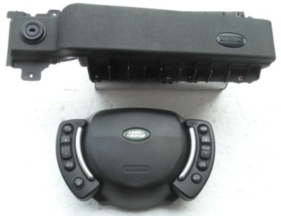 Подушка безопасности подушки безопасности land range rover vogue rr l322 комплект водитель пассажир фото №1