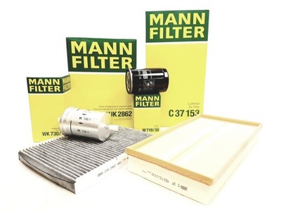 MANN SET FILTERS VW GOLF IV 1.6 1.8 1.8T 2.0  