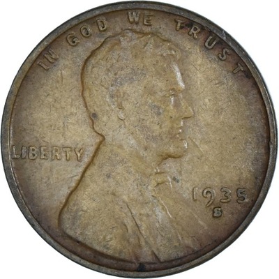 Moneta, USA, Cent, 1935