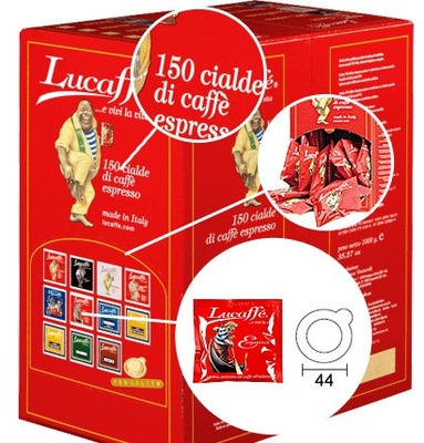 Kawa Lucaffe Exquisit - saszetki ESE 150 sztuk