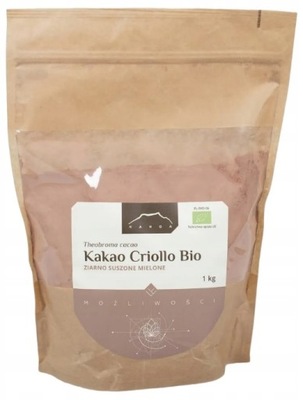 Nanga Kakao Criollo Bio suszone 1kg mielone