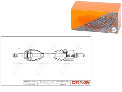 SEMI-EJE DE ACCIONAMIENTO CITROEN C5 08- L DRIVE+  