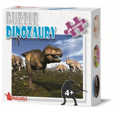 Puzzle Dinozaury 48 Russell