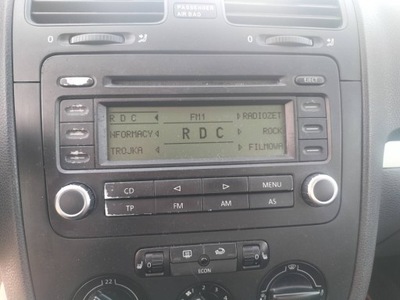 RADIO ODTWARZACZ VOLKSWAGEN GOLF V 03-09r