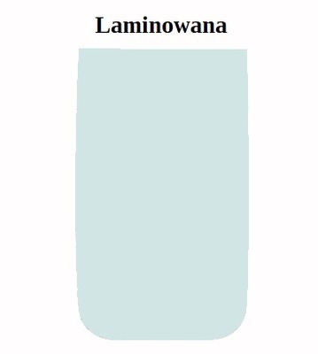 SZYBA PRZEDNIA LAMINOWANA CAT 318C 320D 1674064