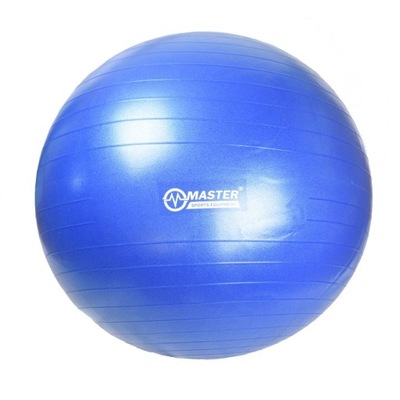 PIŁKA GIMNASTYCZNA MASTER SUPER BALL 85 CM Z POMPKĄ