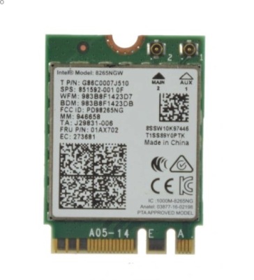 KARTA SIECIOWA WIFI INTEL 8265NGW