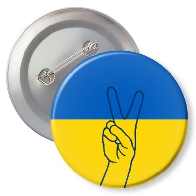 Przypinka Flagi Ukrainy! Solidarność z Ukrainą