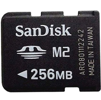 NOWA KARTA PAMIĘCI MEMORY STICK MICRO M2 256MB SANDISK !!