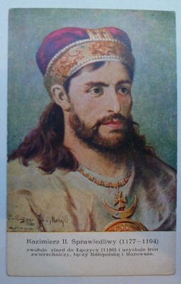 Jan Matejko KAZIMIERZ II SPRAWIEDLIWY 1177-1194