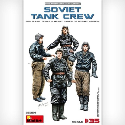 Soviet Tank Crew 1:35 MiniArt 35254