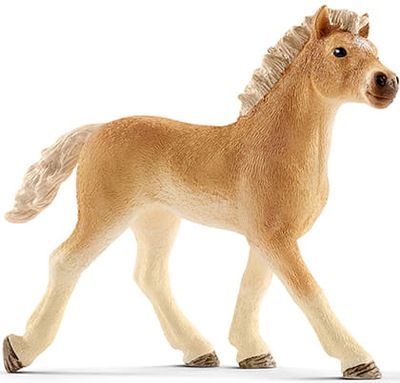 SCHLEICH 13814S Źrebię rasy Haflinger RED