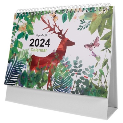 2024 KALENDARZ BIURKOWY WIECZNY NOTATNIK