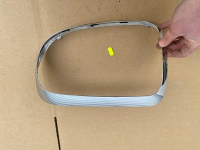 Mini countryman f60 хром рамка лампы задний  левая 7385427 фото №1