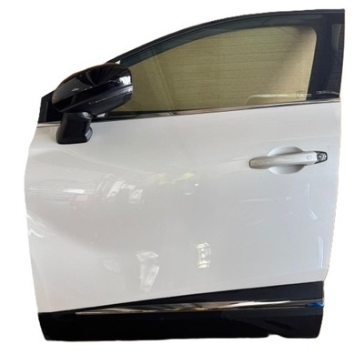 Дверь передние левая перед teqnc bixui белый перламутр renault captur ii фото №1