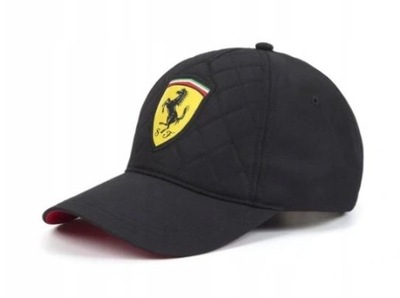 CZAPKA FROM DASZKIEM QUILTED SCUDERIA FERRARI BLACK  