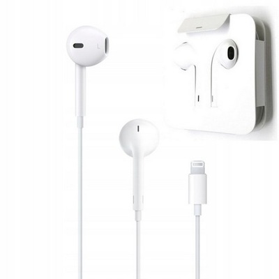 Słuchawki z mikrofonem EarPods Lightning do iPhone