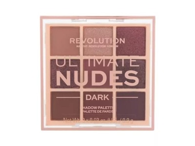 REVOLUTION PALETKA CIENI ULTIMATE NUDES DARK