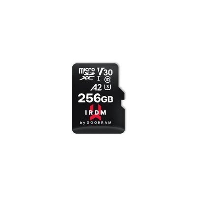 GoodRam pamäťová karta IRDM 256GB microSD UHS-I U3 A2 V30 s adaptérom