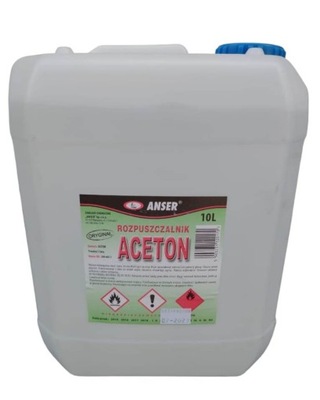 Anser Rozpuszczalnik aceton oczyszczony 10l