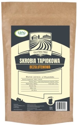 Sano Skrobia Tapiokowa Bezglutenowa 500g