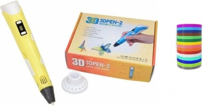 Długopis 3DPEN2 drukarka wkłady PLA Filament żółty