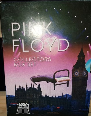 PINK FLOYD - COLLECTORS BOX SET - 4 DVD + KSIĄŻKA