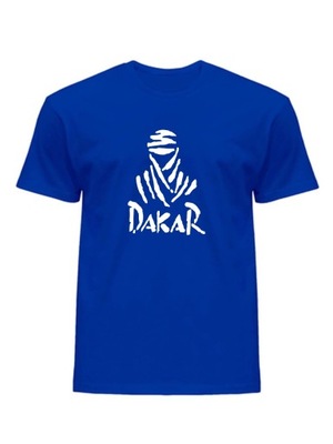 KOSZULKA T-SHIRT RAJD DAKAR NIEBIESKI XXL