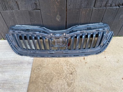 Решётка радиатора решётка радиатора бампера перед skoda scala 657853653 фото №1