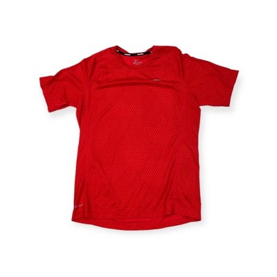 Koszulka T-shirt damaski czerwony Nike Running M
