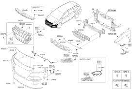 I40 РАМКА ПРОТИВОТУМАНКИ ЛЕВАЯ OEM 86551-3Z500