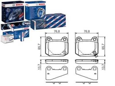 Тормозные колодки тормозные nissan задняя 350z impreza 00- wrx f фото №1