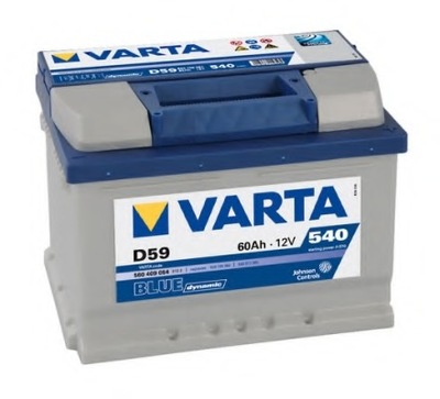 BATERÍA VARTA BLUE DYNAMIC D59 60AH 540A P+ 560409054  