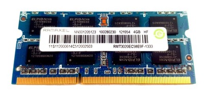 Pamięć RAM DDR3 Ramaxel RMT3020EC58E9F-1333 4 GB