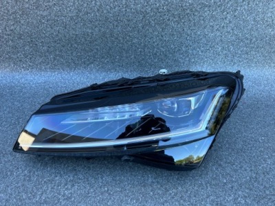 Фара левая передняя skoda superb 3 рестайлинг  full led 3v1941015d pzn фото №1