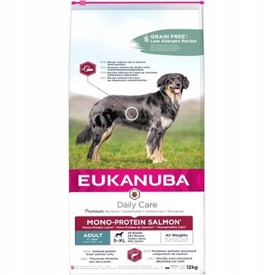 EUKANUBA Daily Care karma dla psa łosoś 12kg