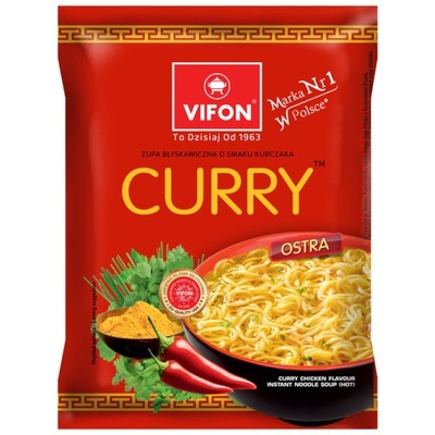 VIFON zupa chińska kurczak curry 70g