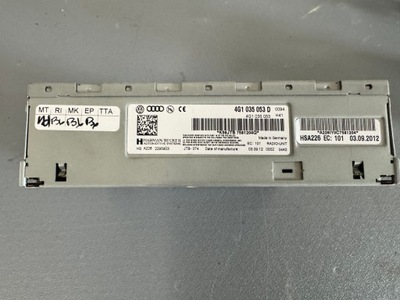 Audi a5 8t lift радіо тюнер mmi 3g 4g1035053d фото №1